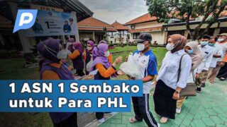 Pemkot Pasuruan Bagi – Bagi Sembako untuk PHL