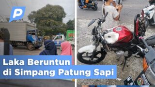 Lak4 Beruntun di Simpang Patung Sapi | Pasuruan Hari Ini