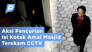 Aksi Pencurian Isi Kotak Amal Masjid Terekam CCTV | Pasuruan Hari Ini