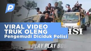 Viral Video Truk Oleng di Lumajang, Pengemudi Langsung Diciduk Polisi