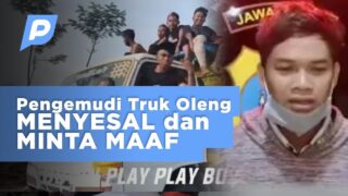 Pengemudi Truk Oleng di Lumajang Minta Maaf