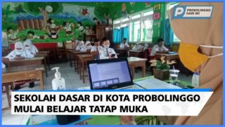 Sekolah Dasar di Kota Probolinggo Mulai Belajar Tatap Muka