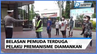 Polisi Amankan Belasan Pemuda Terduga Pelaku Premanisme