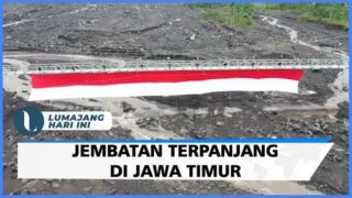 Sempat Molor, Jembatan Gantung di Atas Aliran Lahar Dingin Semeru Akhirnya Rampung