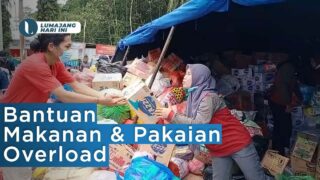 Bantuan Makanan dan Pakaian Bekas Layak Pakai Overload