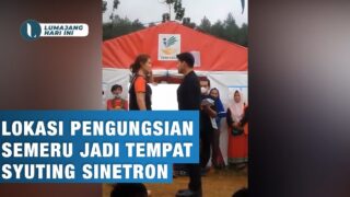 Ada Syuting Sinetron di Pengungsian, Satgas Semeru Mengaku Tak Kantongi Laporan