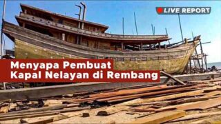 Pembuat Kapal di Pantura Jawa