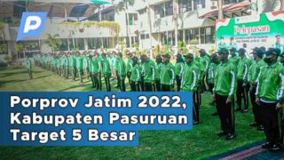 Porprov Jatim 2022, Kabupaten Pasuruan Target 5 Besar