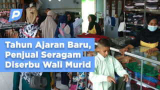 Siap Masuk Sekolah, Penjual Seragam Laris Manis