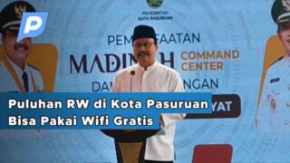 Hore! Puluhan RW di Kota Pasuruan Bisa Pakai Wifi Gratis