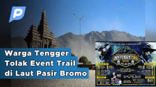 Masyarakat Tengger Tolak Event Motor Trail Digelar di Lautan Pasir Bromo