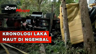 Polisi Ungkap Kronologi Dump Truk Tabrak Pohon di Tutur