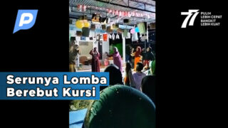 Serunya Lomba Berebut Kursi Warga Desa Pager Purwosari