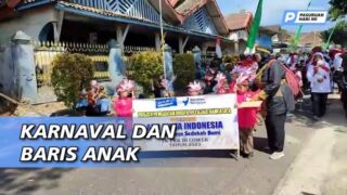 Karnaval dan Baris Anak se-Kecamatan Purwodadi