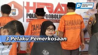 Polres Probolinggo Amankan 3 Pemerkosa