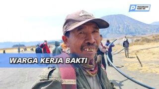 Suasana Terkini Bromo Usai Terbakar