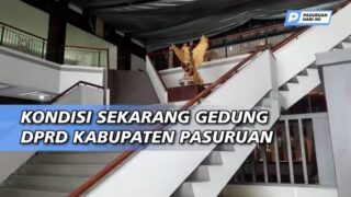 Suasana Gedung DPRD Kabupaten Pasuruan Direnovasi Selama 90 Hari