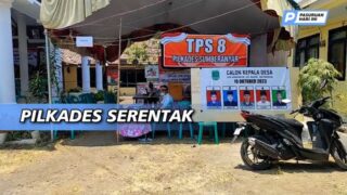 Suasana Terkini TPS Pilkades di Sumberanyar Nguling