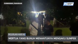 Mertua yang Bunuh Menantunya Mengaku Sumpek Jual TV Belum Laku