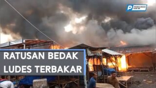 Pasar Leces Terbakar