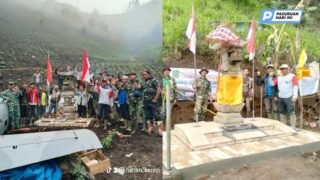 Dua Lokasi Pesawat Jatuh di Puspo Dijadikan Monumen