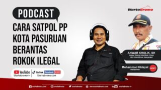 CARA SATPOL PP KOTA PASURUAN BERANTAS ROKOK ILEGAL