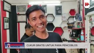 Cukur Gatis Untuk Para Pencoblos