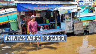 Hari Kedua Banjir Rob di Pasuruan Makin Tinggi