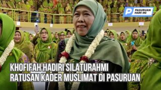 Khofifah Temui Ratusan Kader Muslimat di Pasuruan