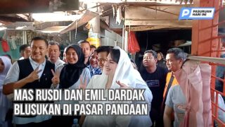 Sama – Sama Nomer 2, cabup dan cawagub Blusukan