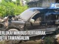 Minibus Tersambar Kereta, 5 Penumpang Luka-Luka