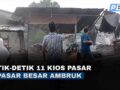 Pasar Ikan Pasuruan Terimbas Longsor, 8 Pemilik Kios Terdampak!