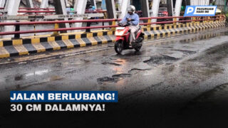 Kondisi Jalan Pantura Pasuruan Memburuk di Musim Hujan