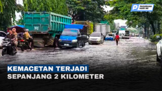 Jalur Pantura Gempol – Pasuruan Tergenang Banjir