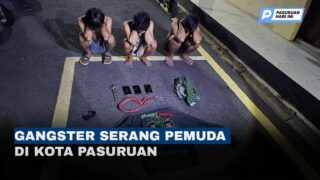 Sekelompok Gangster Serang Pemuda di Pasuruan, Warga Kompak Hadang Pelaku