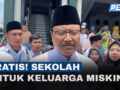 Pendidikan Gratis untuk Keluarga Miskin! Ini Penjelasan Mensos