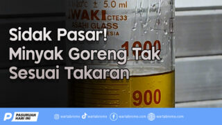 Kurang dari 1 Liter! Minyak Goreng di Pasuruan Tak Sesuai Ketentuan Permendag